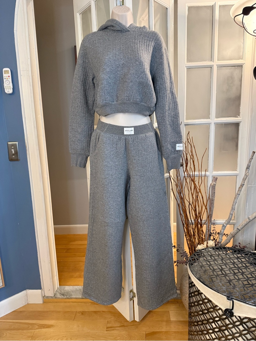 Aerie OFFLINE Coffee Run Hoodie Set